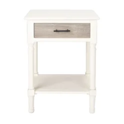 Classic Ribbed Drawer Accent Table-Kirkland's Home Flash Sale
