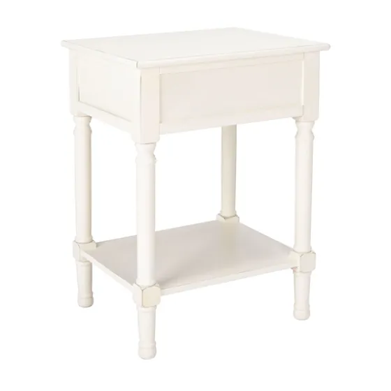 Classic Ribbed Drawer Accent Table-Kirkland's Home Flash Sale