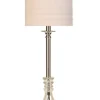 Classic Silver With Clear Base Buffet Lamp-Kirkland's Home Hot