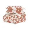 Clay Adobe Diamond 2-Pc. Twin Duvet Cover Set-Kirkland's Home Shop
