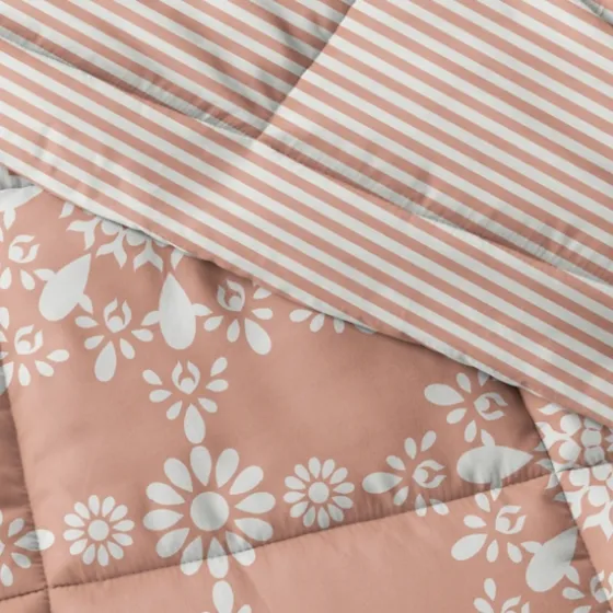Clay Daisy Medallion Queen 3-Pc. Comforter Set-Kirkland's Home Best