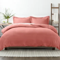 Clay Solid 3-Pc. Queen Duvet Cover Set-Kirkland's Home Flash Sale