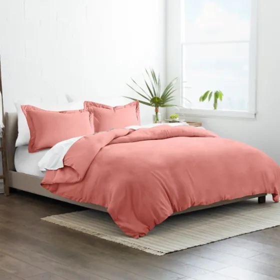 Clay Solid 3-Pc. Queen Duvet Cover Set-Kirkland's Home Flash Sale