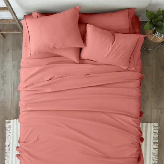 Clay Solid 6-Pc. Queen Sheet Set-Kirkland's Home Best Sale