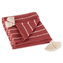 Clayoff Slub Stripe Decorative Throw-Kirkland's Home Best Sale