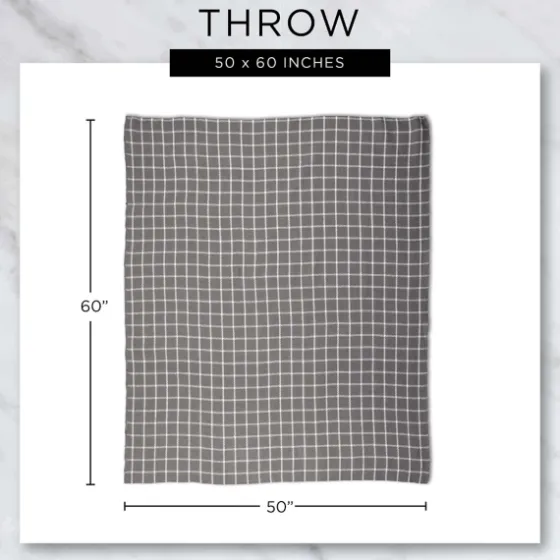 Clayoff Slub Stripe Decorative Throw-Kirkland's Home Best Sale