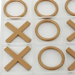 Clear And Gold Tic Tac Toe Board-Kirkland's Home New