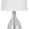 Clear Crackled Glass Table Lamps, Set Of 2-Kirkland's Home Online
