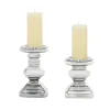 Clear Glass Column Candle Holders, Set Of 2-Kirkland's Home Store