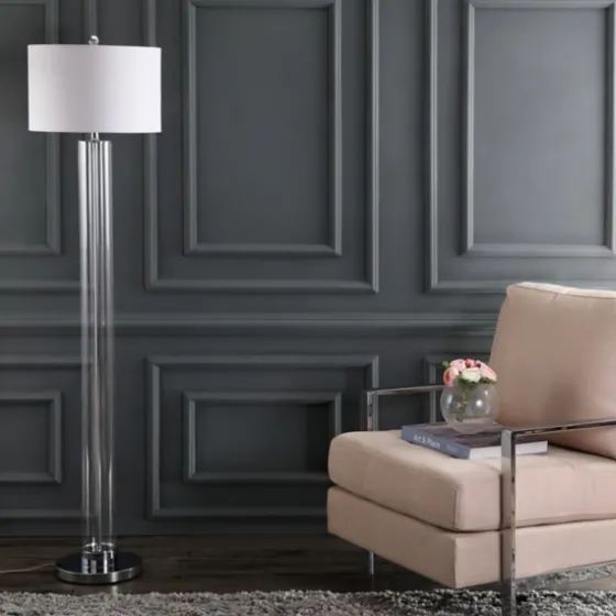 Clear Glass Demi Floor Lamp-Kirkland's Home Hot