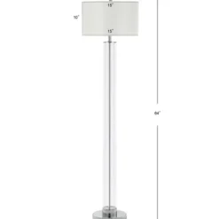 Clear Glass Demi Floor Lamp-Kirkland's Home Hot