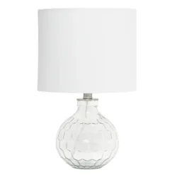 Clear Glass Honeycomb Table Lamp-Kirkland's Home Clearance