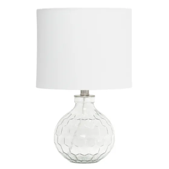 Clear Glass Honeycomb Table Lamp-Kirkland's Home Clearance