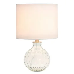 Clear Glass Honeycomb Table Lamp-Kirkland's Home Clearance
