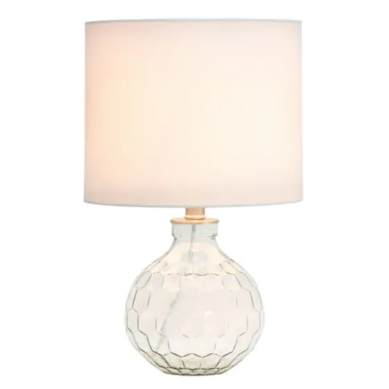 Clear Glass Honeycomb Table Lamp-Kirkland's Home Clearance