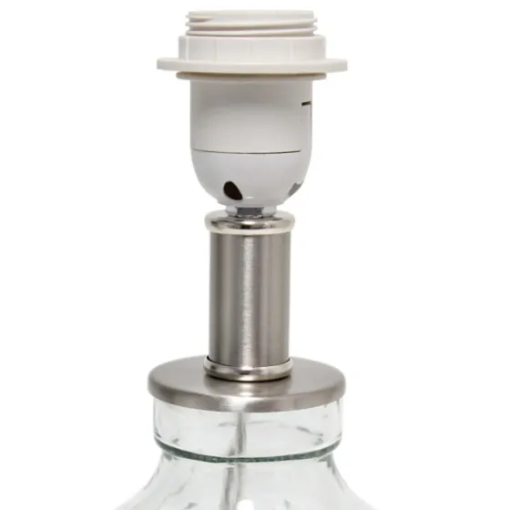 Clear Glass Honeycomb Table Lamp-Kirkland's Home Clearance