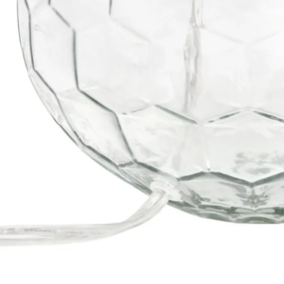 Clear Glass Honeycomb Table Lamp-Kirkland's Home Clearance