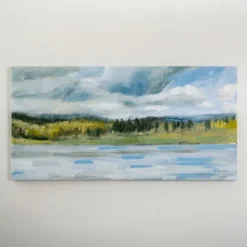 Cloudy Landscape Canvas Art Print-Kirkland's Home Online