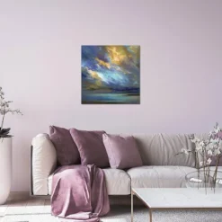 Coastal Clouds Print On Acrylic Glass-Kirkland's Home New