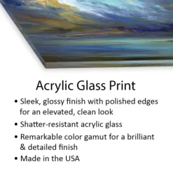 Coastal Clouds Print On Acrylic Glass-Kirkland's Home New