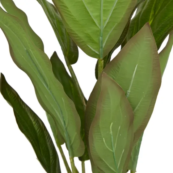 Coastal Foliage In Woven Bamboo Planter-Kirkland's Home Fashion