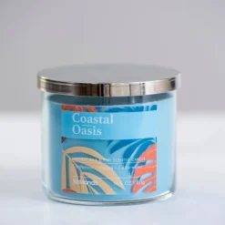Coastal Oasis Triple Wick Jar Candle-Kirkland's Home Shop