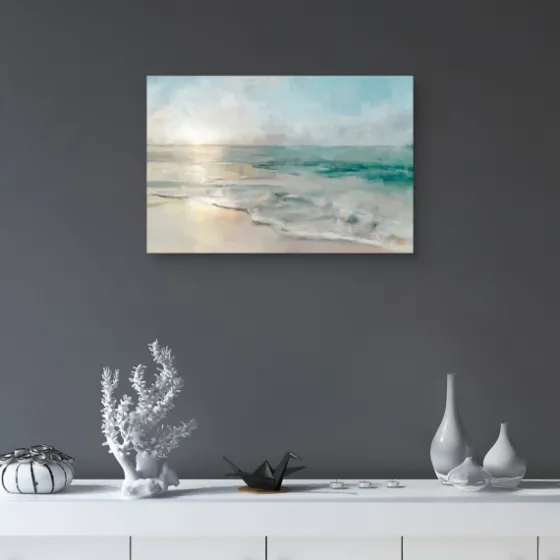 Coastal Retreat Canvas Art Print, 36X24 In.-Kirkland's Home Sale