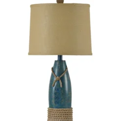 Coastal Sea Blue Table Lamp-Kirkland's Home Online