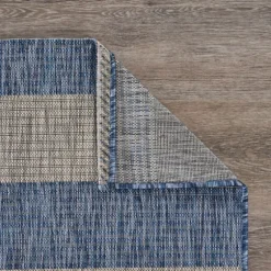 Coastal Stripes Outdoor Area Rug, 7X9-Kirkland's Home New