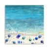 Cobalt Aerial Beach Canvas Art Print-Kirkland's Home Cheap