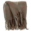 Coffee Hand Loomed Throw With Tassels-Kirkland's Home Hot