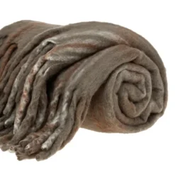 Coffee Hand Loomed Throw With Tassels-Kirkland's Home Hot