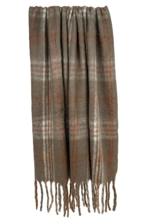Coffee Hand Loomed Throw With Tassels-Kirkland's Home Hot