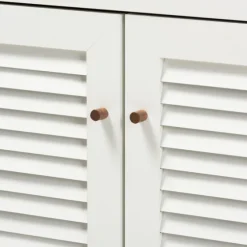 Collier Two-Tone Drawer Shoe Storage Cabinet-Kirkland's Home Outlet