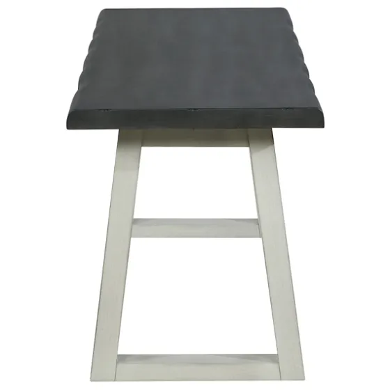 Collins And White Two-Tone Wood Bench-Kirkland's Home Best