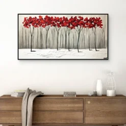 Collision Of Seasons Framed Canvas Art Print-Kirkland's Home Discount