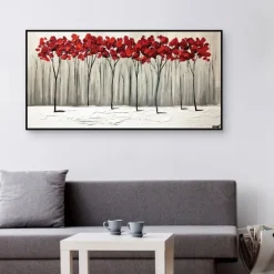 Collision Of Seasons Framed Canvas Art Print-Kirkland's Home Discount