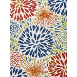 Color Burst Indoor/Outdoor Area Rug, 8X10-Kirkland's Home Clearance