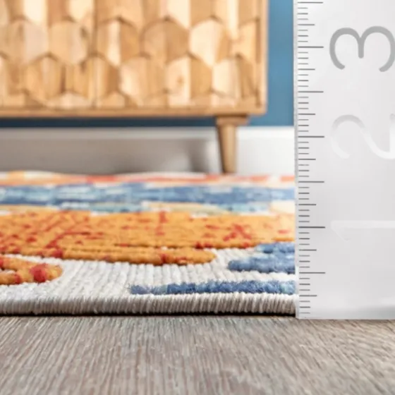 Color Burst Indoor/Outdoor Area Rug, 8X10-Kirkland's Home Clearance