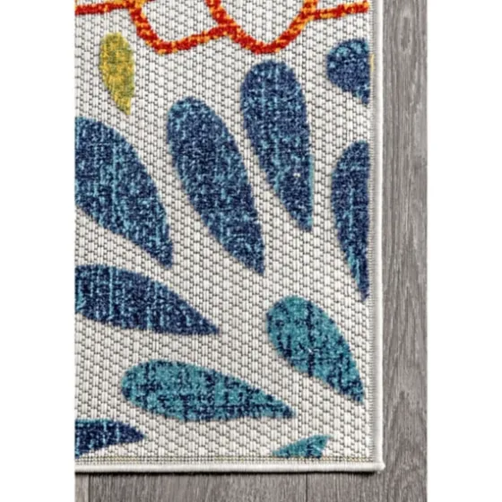 Color Burst Indoor/Outdoor Area Rug, 8X10-Kirkland's Home Clearance