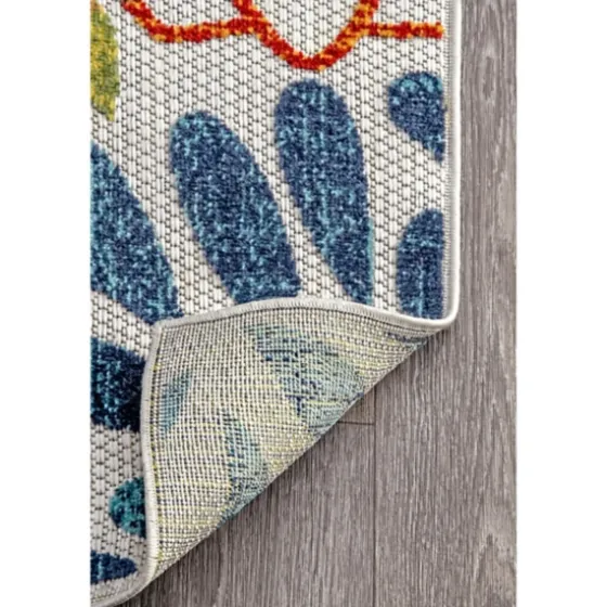 Color Burst Indoor/Outdoor Area Rug, 8X10-Kirkland's Home Clearance