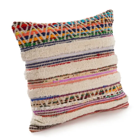 Color Chevron Striped Pillow-Kirkland's Home Clearance
