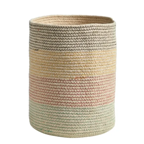 Color Cotton Woven Basket-Kirkland's Home Online