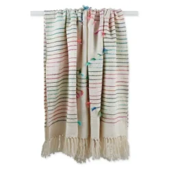 Color Diamond Cut Throw-Kirkland's Home Cheap