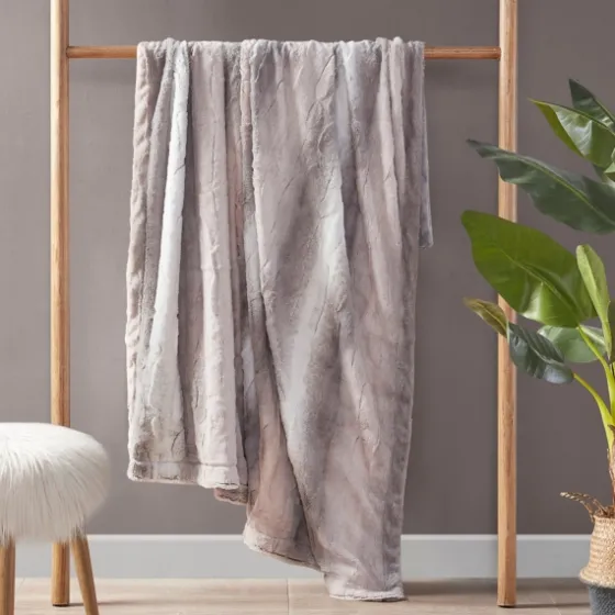Color Faux Fur Oversized Throw Blanket-Kirkland's Home Flash Sale