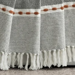 Color Herringbone Stripe Throw-Kirkland's Home Discount