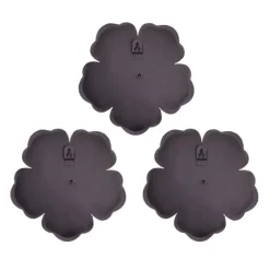 Color Metal Flower Wall Plaques, Set Of 3-Kirkland's Home Cheap