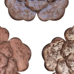 Color Metal Flower Wall Plaques, Set Of 3-Kirkland's Home Cheap