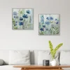 Color Wash 2-Pc. Framed Canvas Art Set-Kirkland's Home Flash Sale