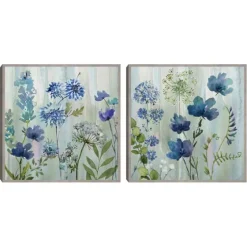 Color Wash 2-Pc. Framed Canvas Art Set-Kirkland's Home Flash Sale